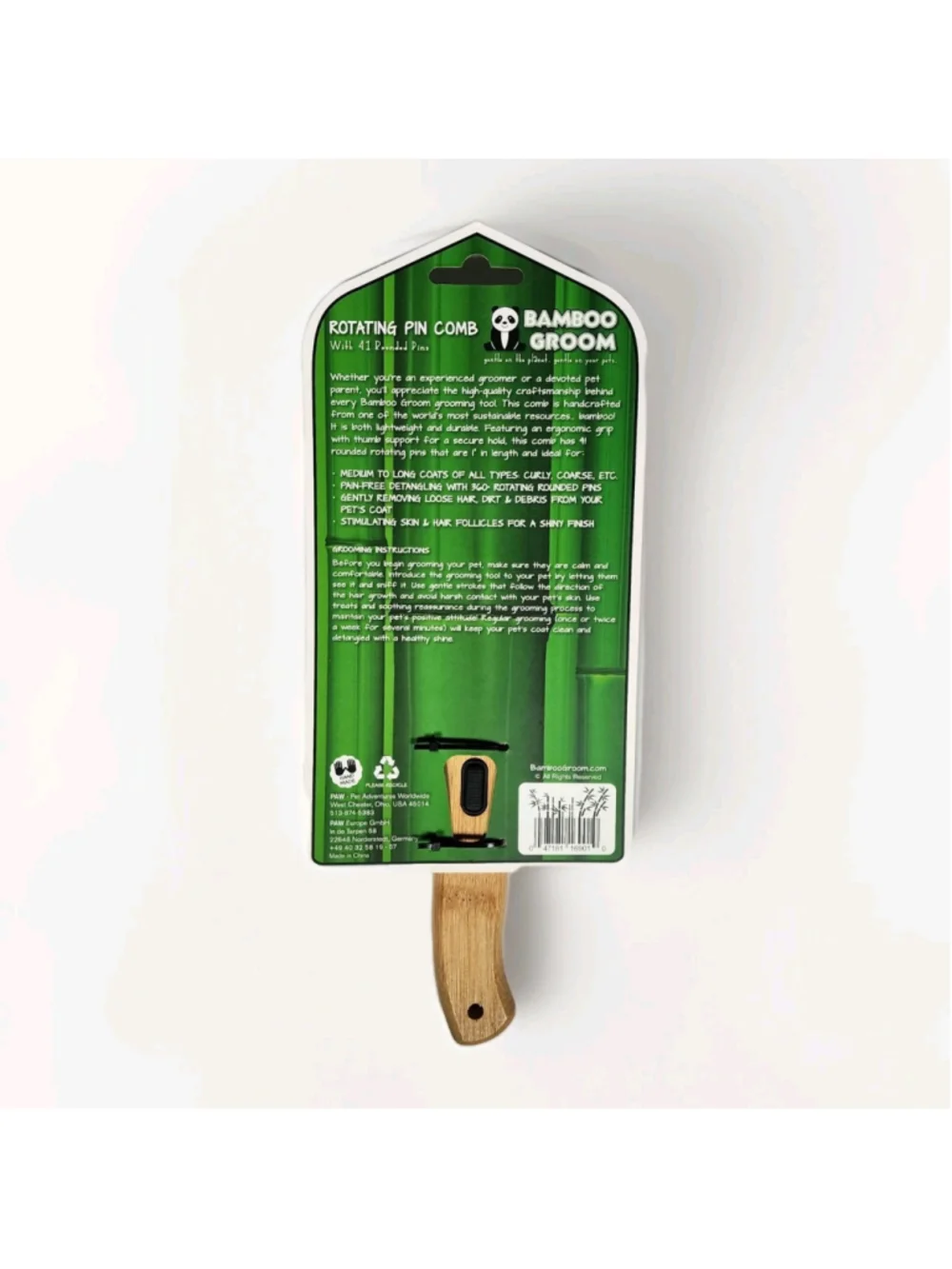 Bamboo Groom / Alcott bamboo groom